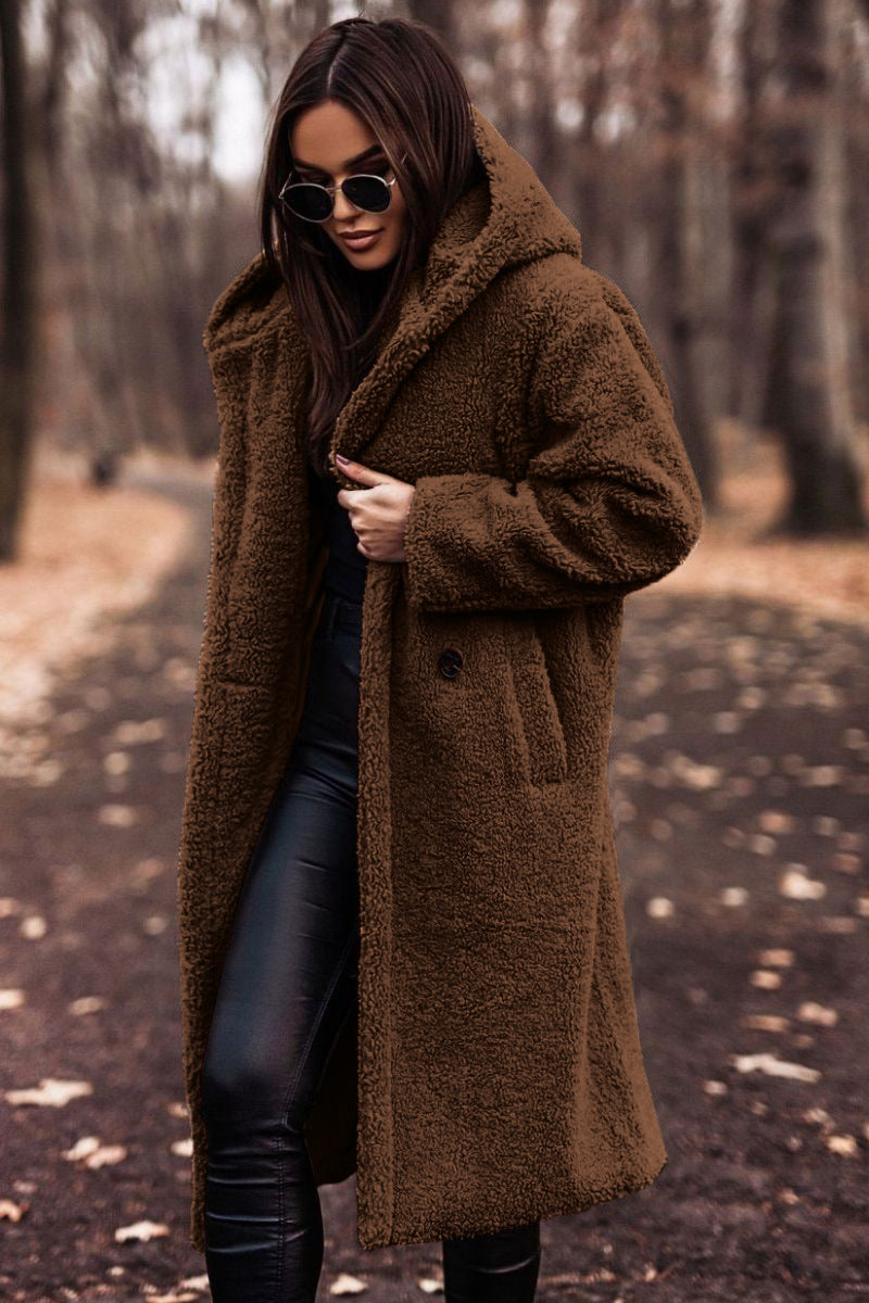 Women's Teddy Fleece Jacket - Windproof & Warm