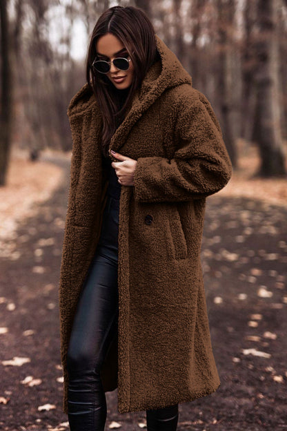 Women's Teddy Fleece Jacket - Windproof & Warm