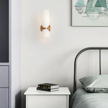 Kiki's Way | Bello Twin-Shade Wall Light – Glass & Iron, E14