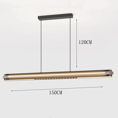 Kiki's Way | Modessa Linear Pendant Light – Remote Dimming