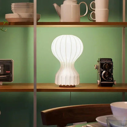 Kiki's Way | Andon Balloon Table Lamp – Chrome-Finished Iron