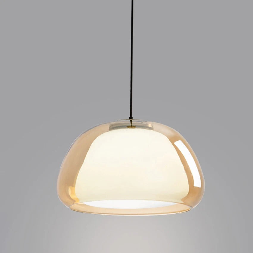 Kiki's Way | Soho Glass Dome Pendant Light – Clear or Amber, E27