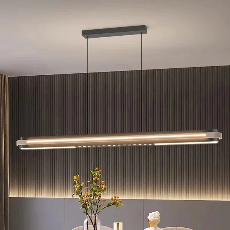 Kiki's Way | Modessa Linear Pendant Light – Remote Dimming