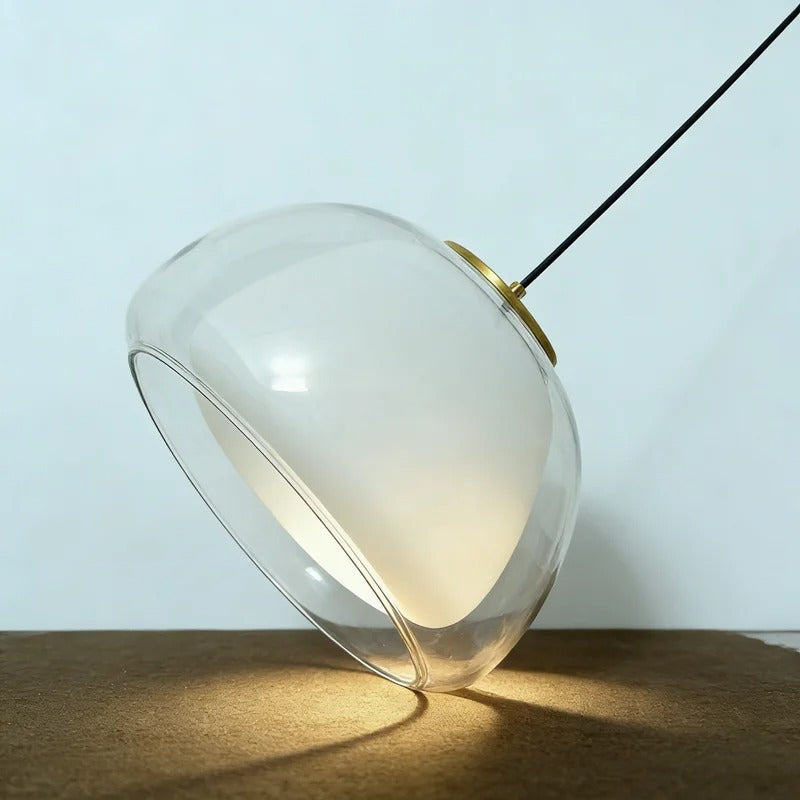 Kiki's Way | Soho Glass Dome Pendant Light – Clear or Amber, E27