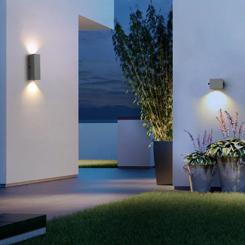 Kiki's Way | Alessia Cement Wall Light – Single or Dual Head, IP65