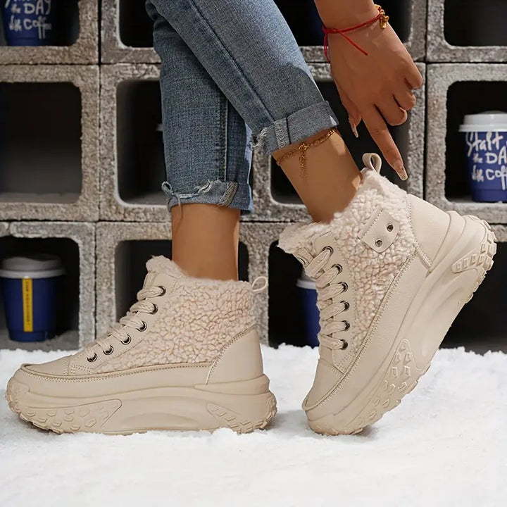 Velvet Snow Boots
