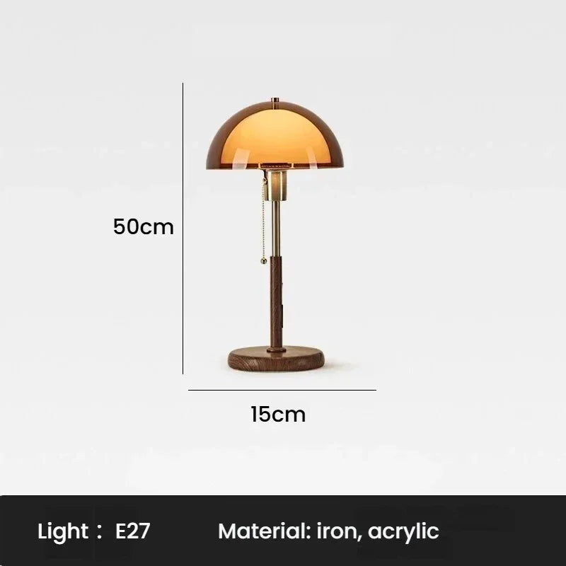 Kiki's Way | Bellanca Iron Table Lamp – Downward Shade