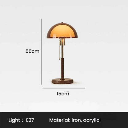 Kiki's Way | Bellanca Iron Table Lamp – Downward Shade