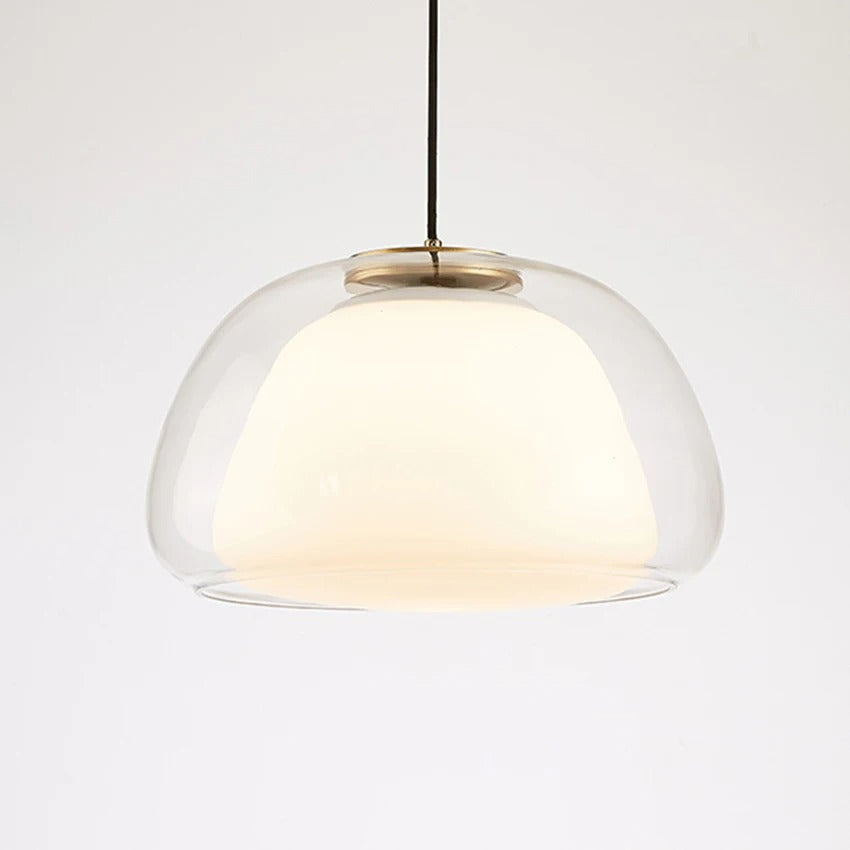 Kiki's Way | Soho Glass Dome Pendant Light – Clear or Amber, E27