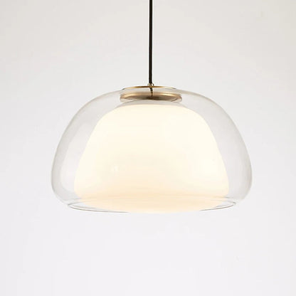 Kiki's Way | Soho Glass Dome Pendant Light – Clear or Amber, E27