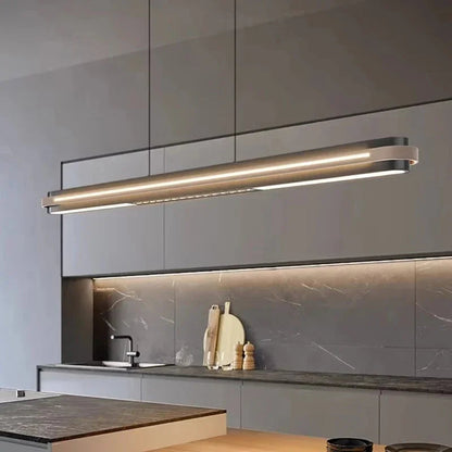 Kiki's Way | Modessa Linear Pendant Light – Remote Dimming