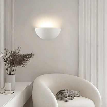 Kiki's Way | Aurelie Gypsum Wall Light – Plaster White, E27