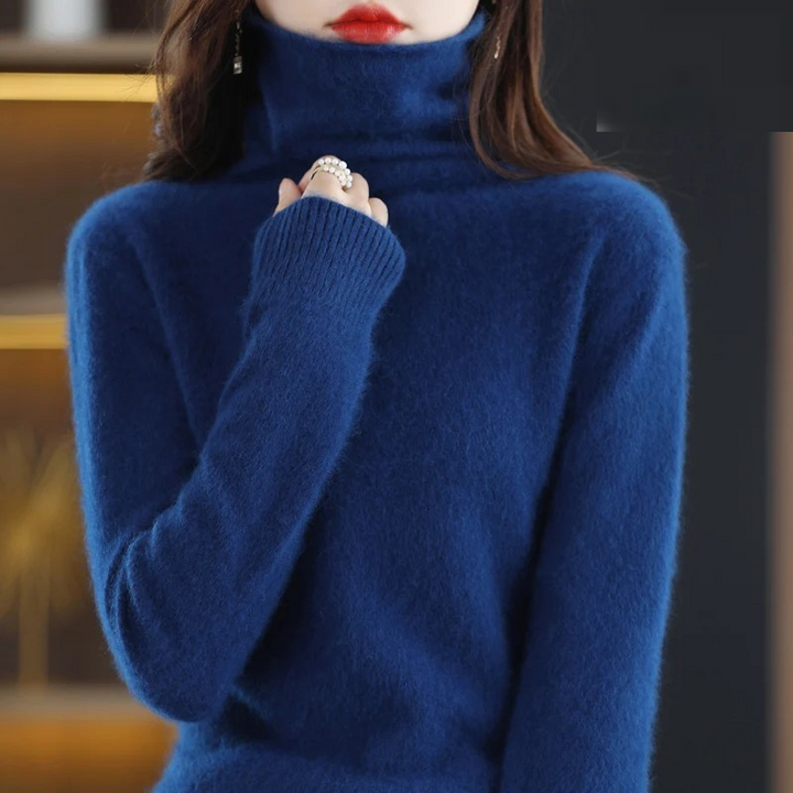 Women's Sweater Soft Turtleneck Sweater, Warm & Luxurious Design