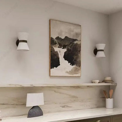Kiki's Way | Analiza Fabric Wall Light – Iron Frame, G9