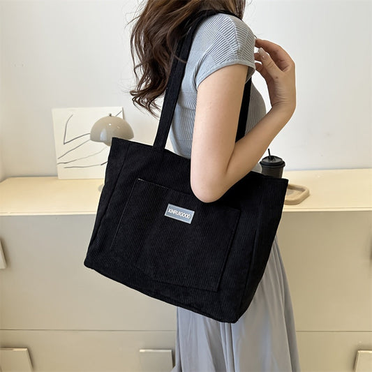 Women's Elegant Corduroy Bag