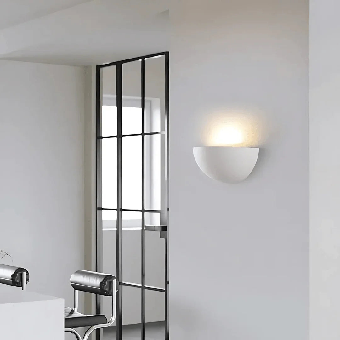 Kiki's Way | Aurelie Gypsum Wall Light – Plaster White, E27