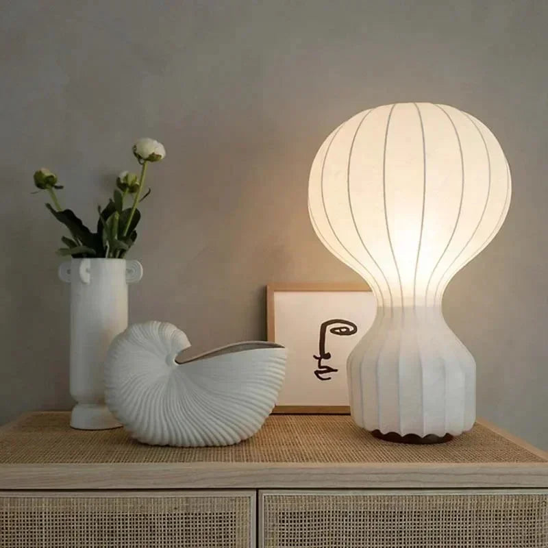 Kiki's Way | Andon Balloon Table Lamp – Chrome-Finished Iron