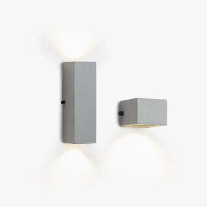 Kiki's Way | Alessia Cement Wall Light – Single or Dual Head, IP65