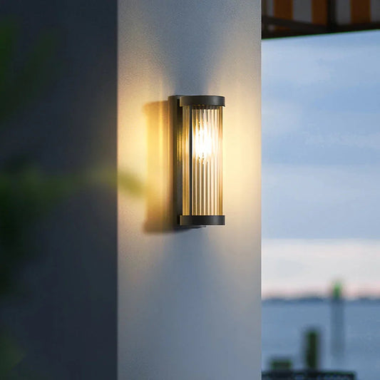 Kiki's Way | Amalia Solar Wall Light – Metal & Glass, IP65