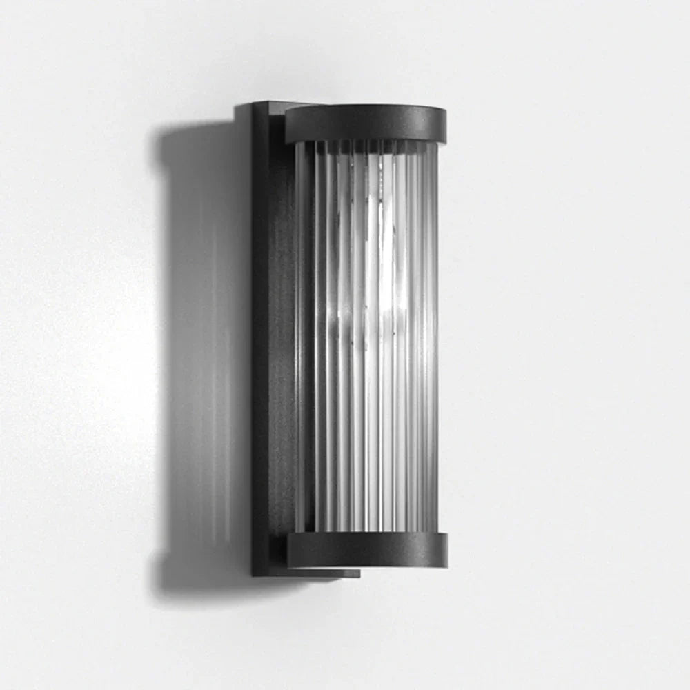 Kiki's Way | Amalia Solar Wall Light – Metal & Glass, IP65