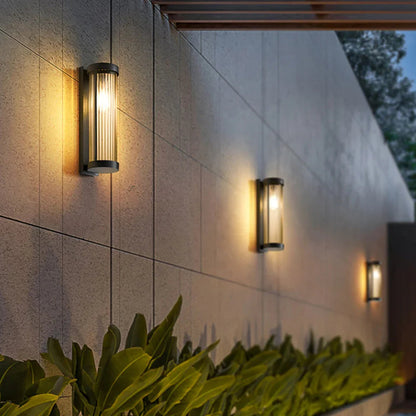 Kiki's Way | Amalia Solar Wall Light – Metal & Glass, IP65