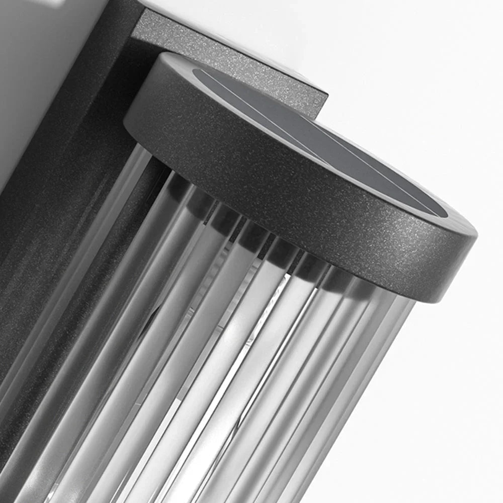 Kiki's Way | Amalia Solar Wall Light – Metal & Glass, IP65