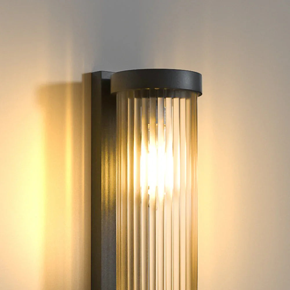 Kiki's Way | Amalia Solar Wall Light – Metal & Glass, IP65