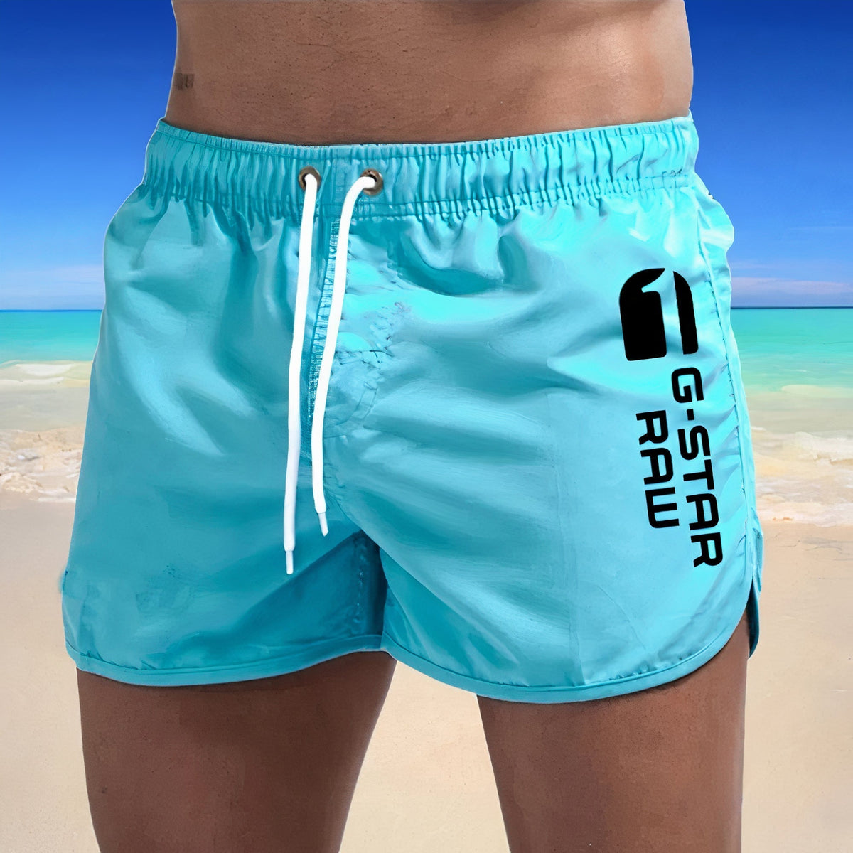 Quick-Drying Men's Swim Trunks
