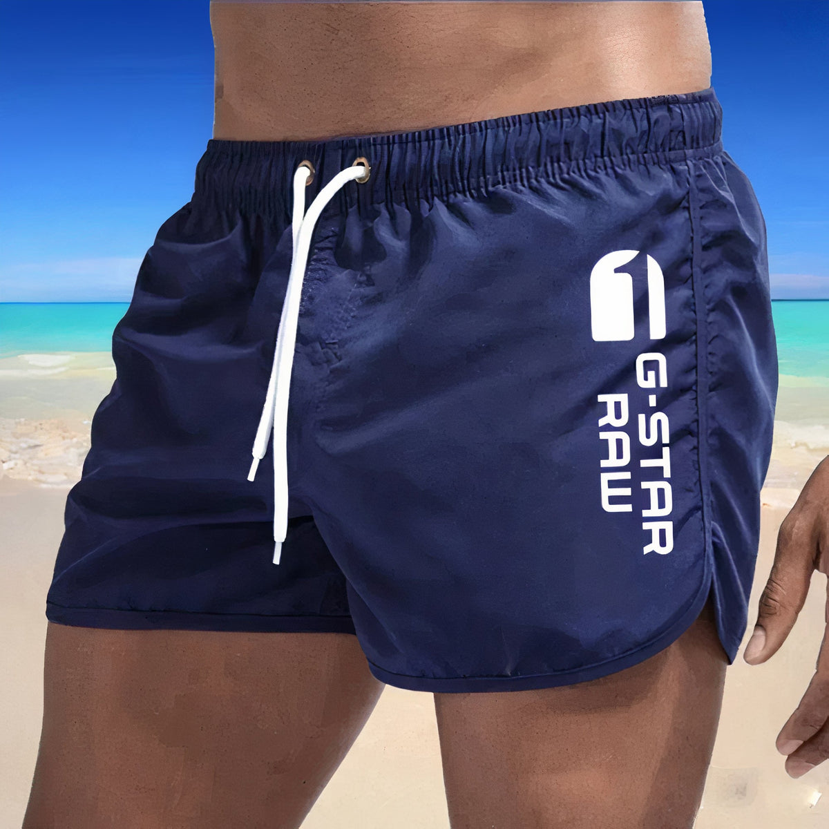 Quick-Drying Men's Swim Trunks
