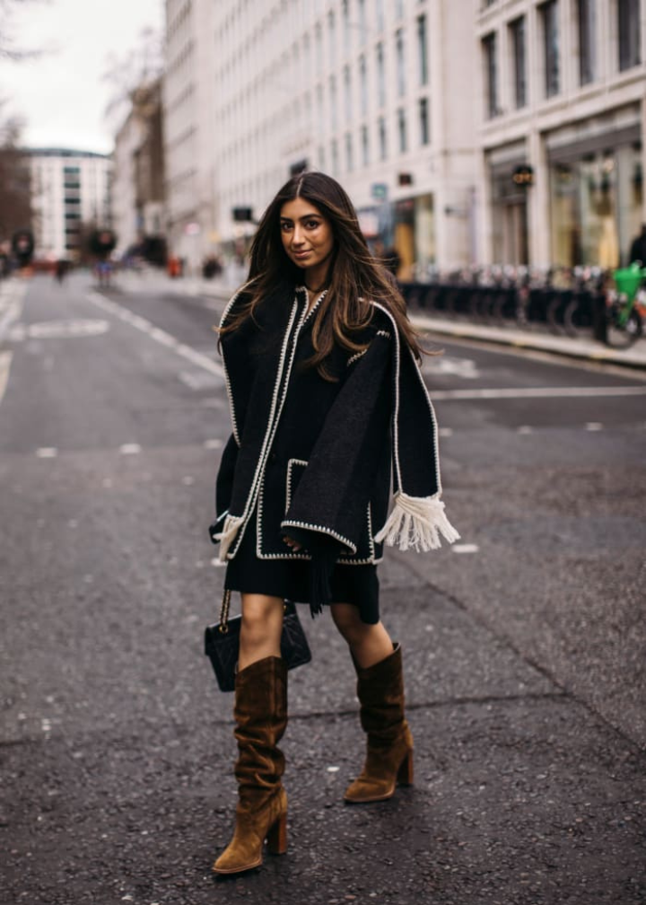 Luxe Jacket with Scarf