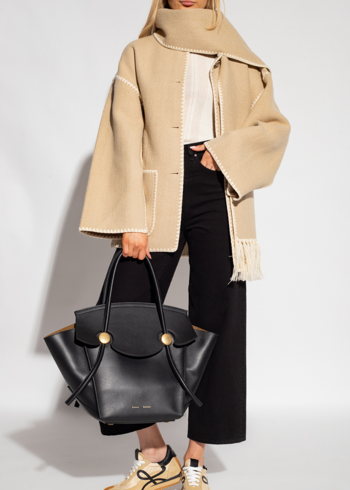 Luxe Jacket with Scarf