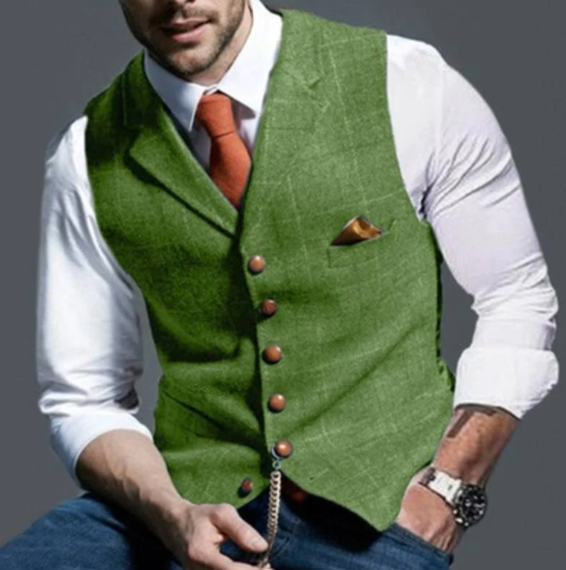 Elegant Men's Vest