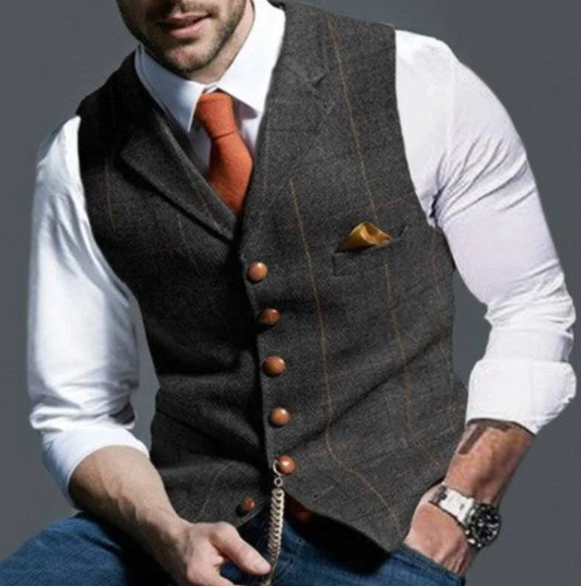 Elegant Men's Vest