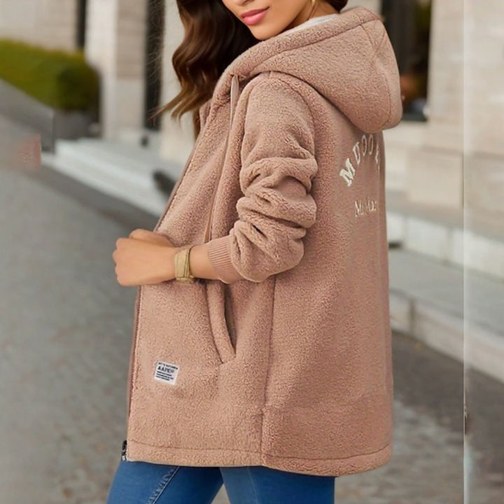 Warm Women's Fleece Jacket for Winter Zelda