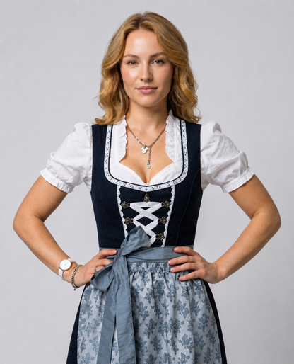 Traditional Bavarian Dirndl Dress for Women
