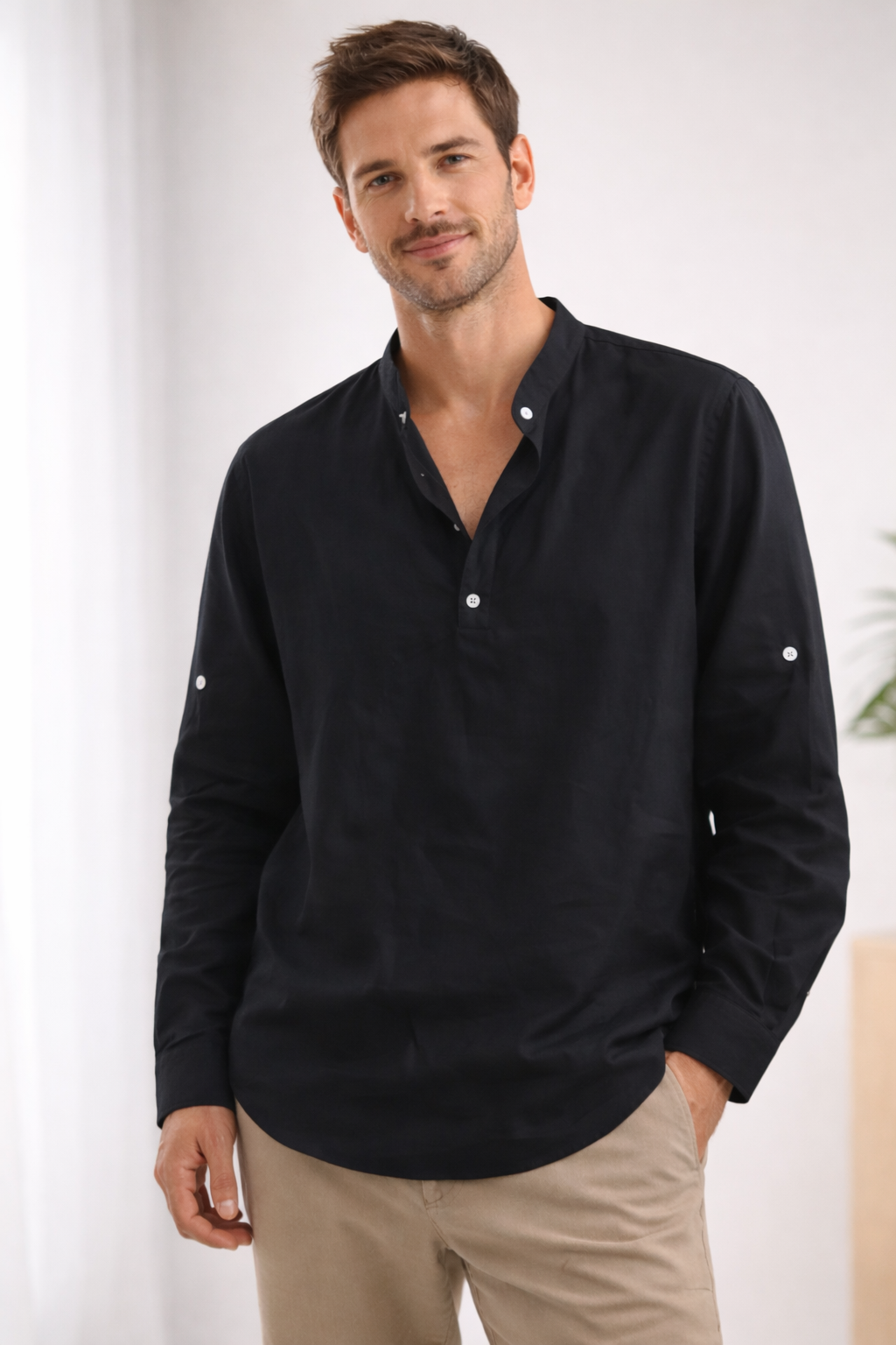 Elegant Shirt with Collar
