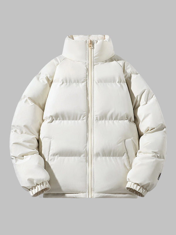 Men's Lined Puffer Jacket, Warm & Light