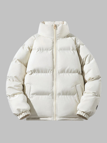 Men's Lined Puffer Jacket, Warm & Light