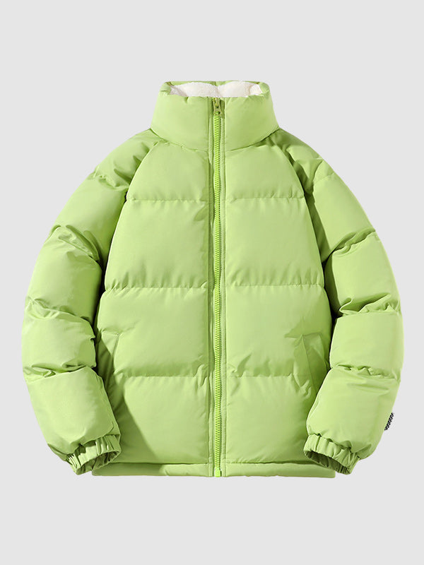 Men's Lined Puffer Jacket, Warm & Light