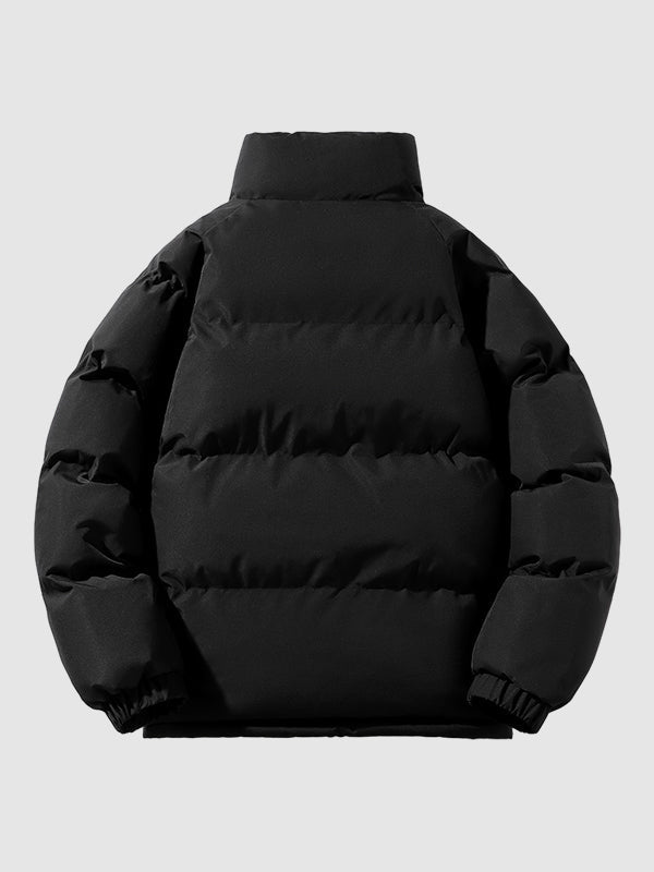 Men's Lined Puffer Jacket, Warm & Light