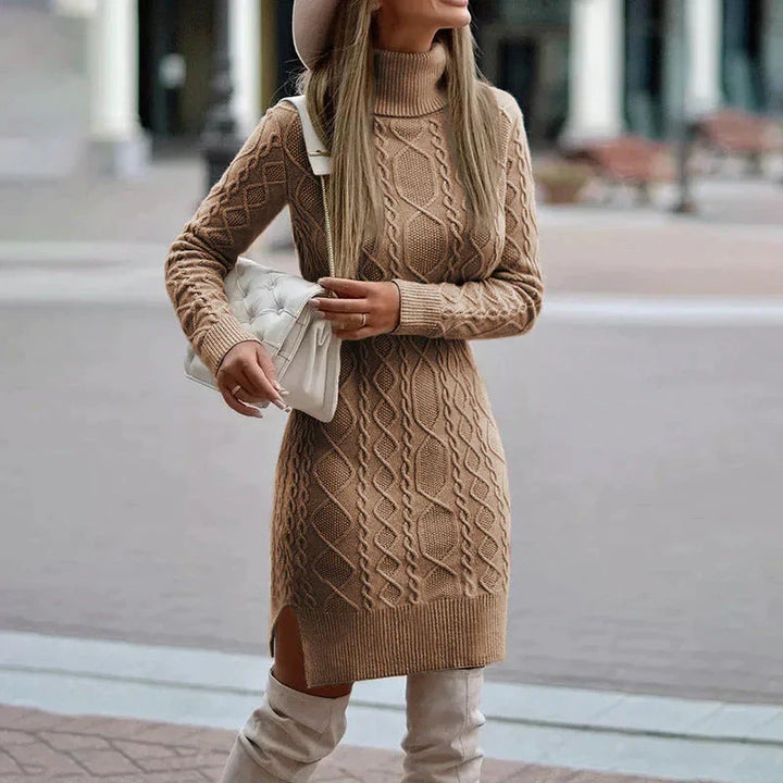 Elegant Knit Dress, Winter