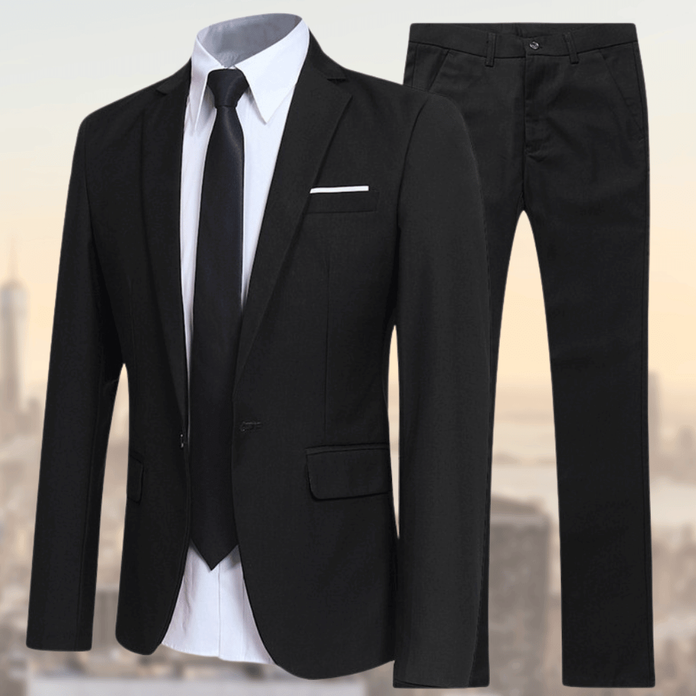 Men's Business Suit 2-Piece - Jacket & Pants
