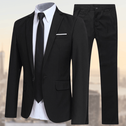 Men's Business Suit 2-Piece - Jacket & Pants