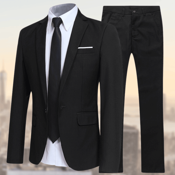 Men's Business Suit 2-Piece - Jacket & Pants