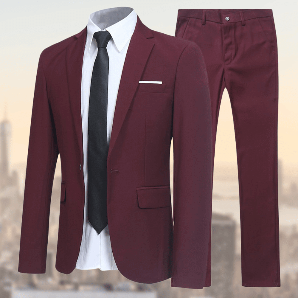 Men's Business Suit 2-Piece - Jacket & Pants