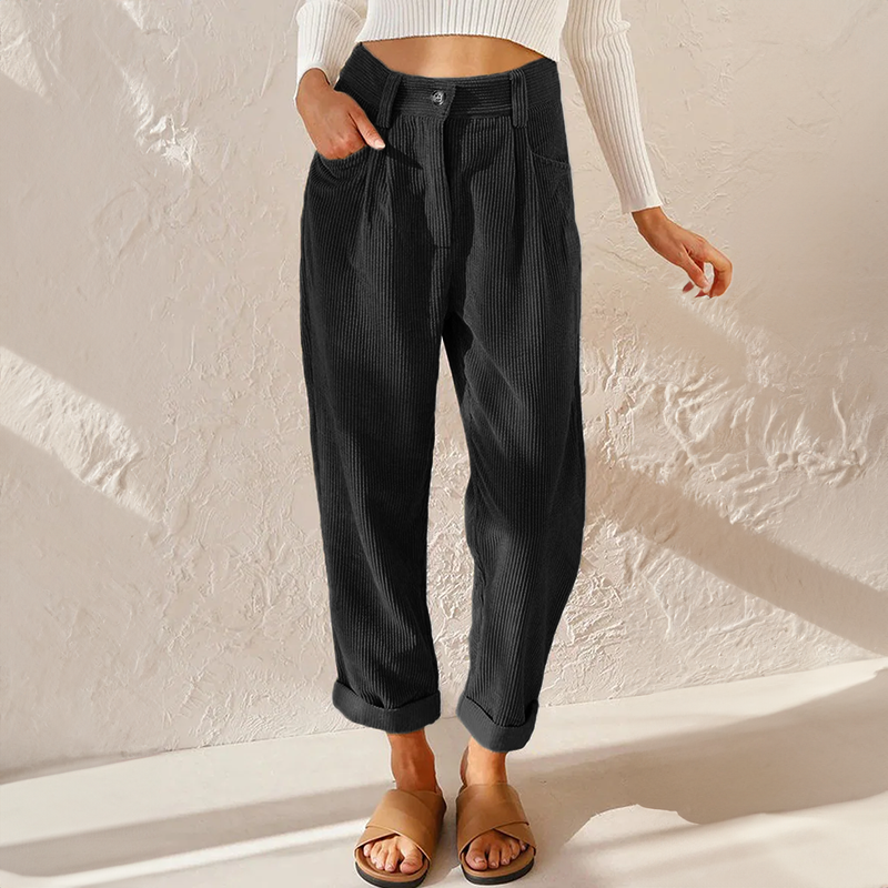 Casual Corduroy Pants for Women