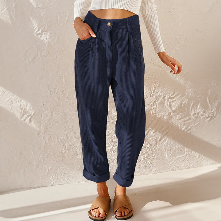 Casual Corduroy Pants for Women