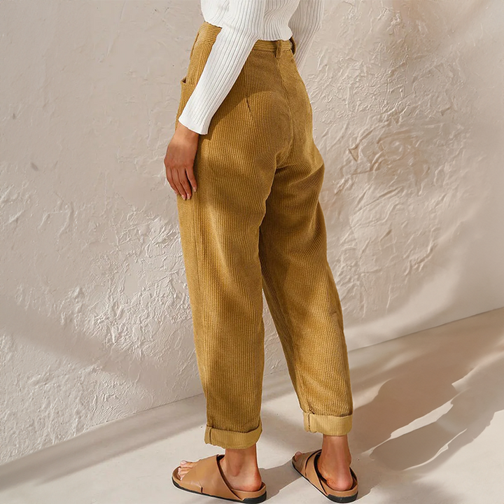 Casual Corduroy Pants for Women
