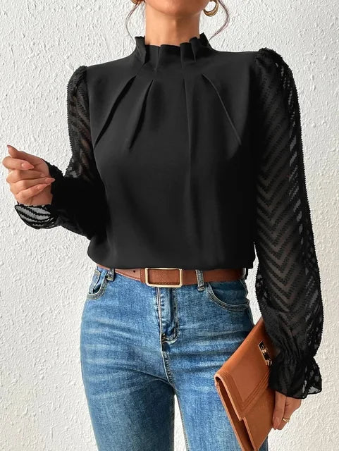 Elegant Long-Sleeve Top