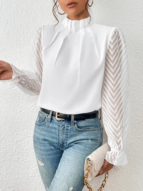 Elegant Long-Sleeve Top